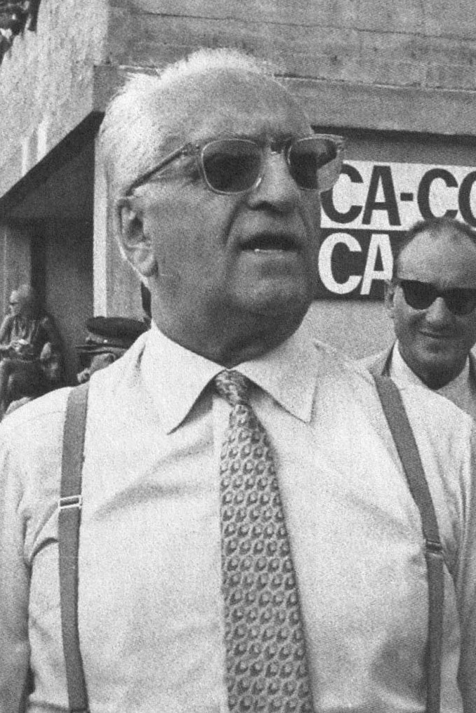 Enzo Ferrari на Gran Premio d'Italia в Monza, 1967 год